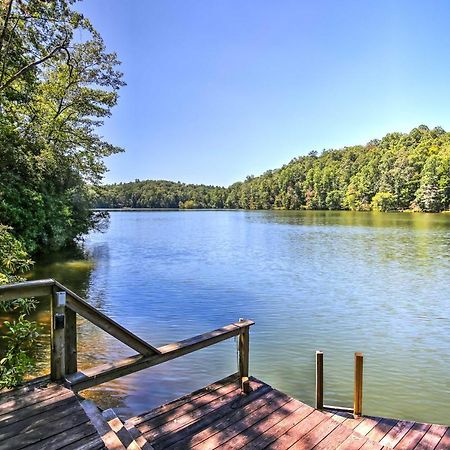 Lakefront Mountain Rest Cottage With Gas Fireplace! Walhalla المظهر الخارجي الصورة