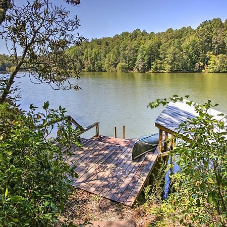 Lakefront Mountain Rest Cottage With Gas Fireplace! Walhalla المظهر الخارجي الصورة