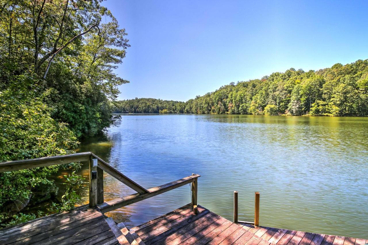 Lakefront Mountain Rest Cottage With Gas Fireplace! Walhalla المظهر الخارجي الصورة