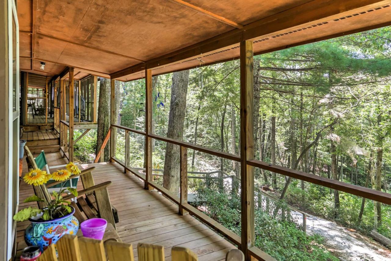 Lakefront Mountain Rest Cottage With Gas Fireplace! Walhalla المظهر الخارجي الصورة