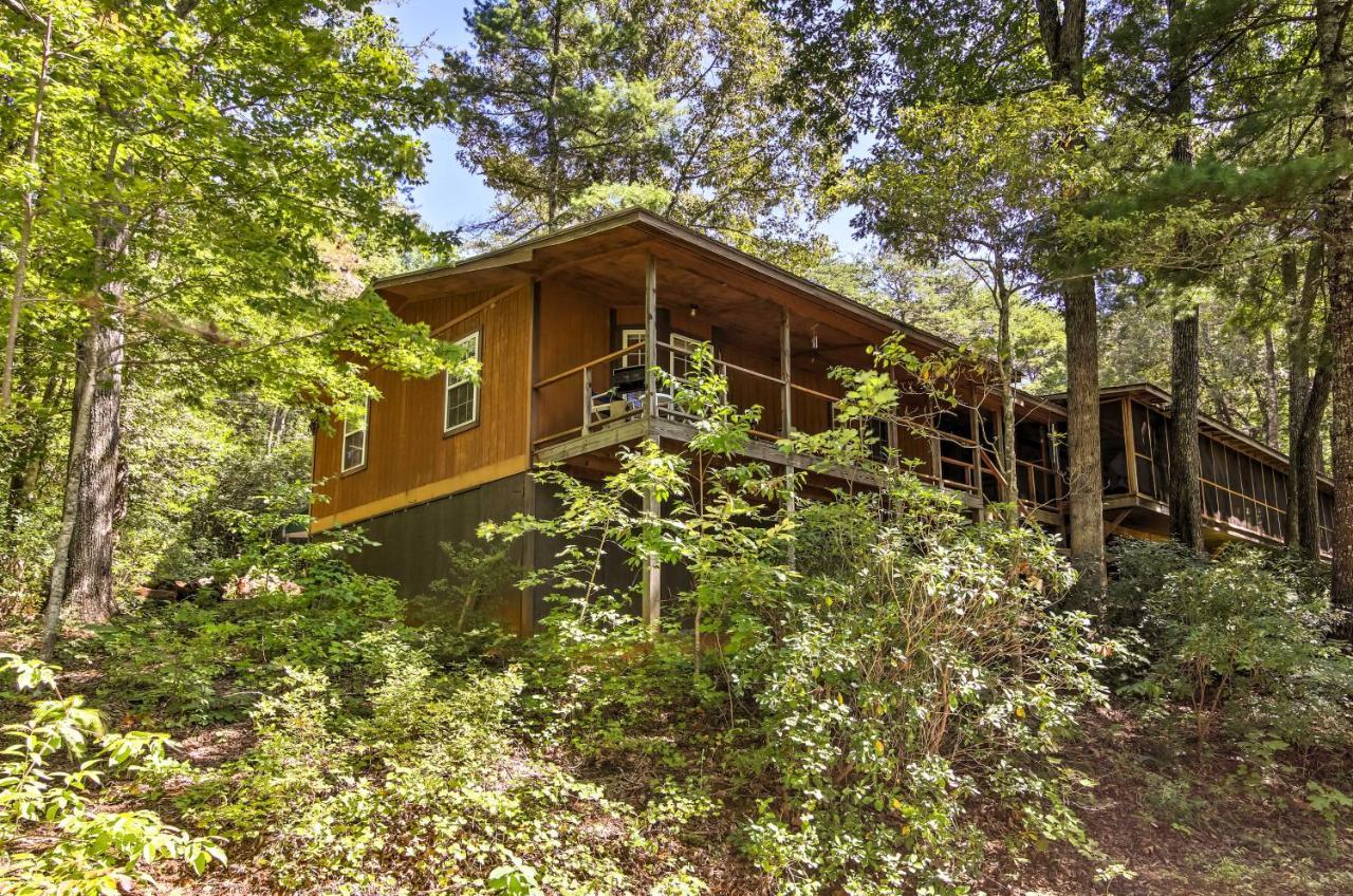 Lakefront Mountain Rest Cottage With Gas Fireplace! Walhalla المظهر الخارجي الصورة