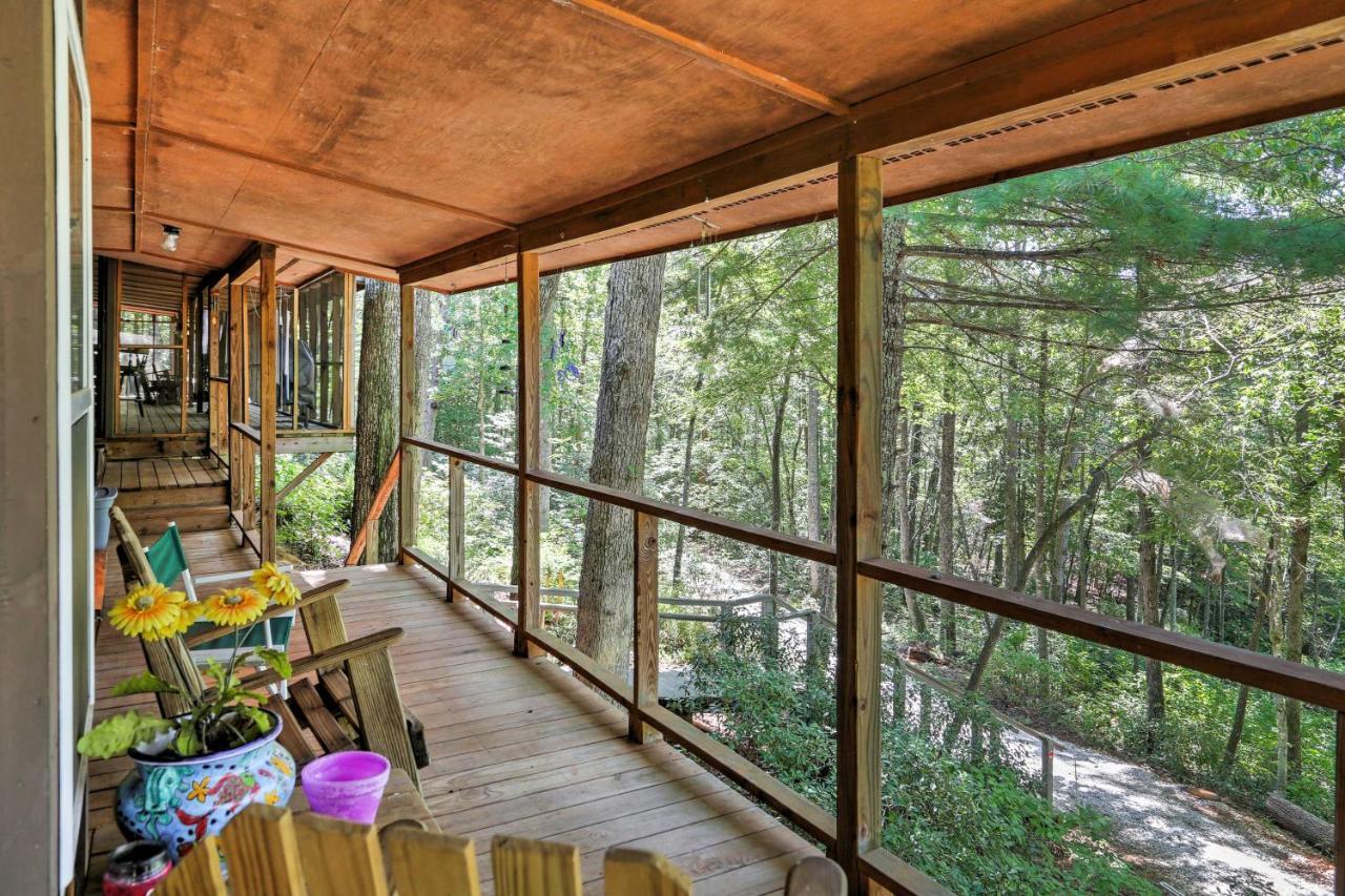 Lakefront Mountain Rest Cottage With Gas Fireplace! Walhalla المظهر الخارجي الصورة
