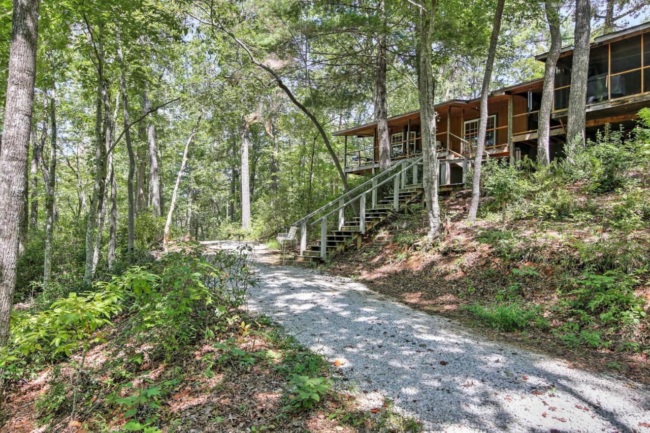 Lakefront Mountain Rest Cottage With Gas Fireplace! Walhalla المظهر الخارجي الصورة